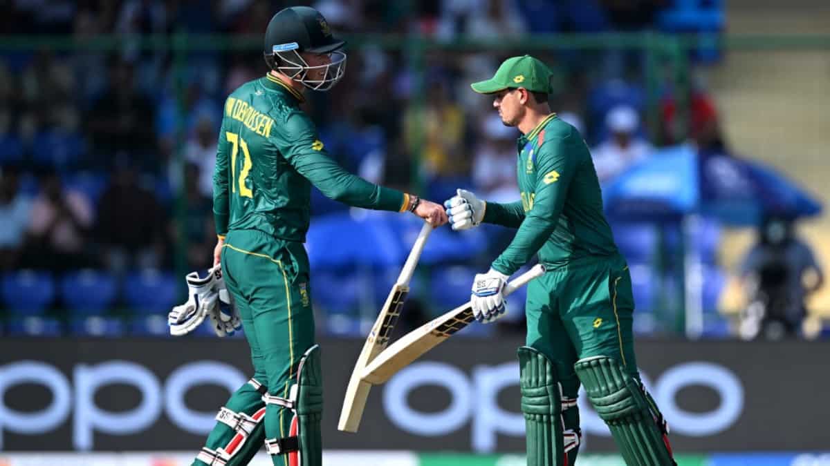 Highest team total in an ODI World Cup match
