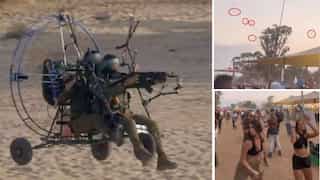 Video | Hamas militants paraglide into Israeli 'rave party,' partygoers keep dancing unaware