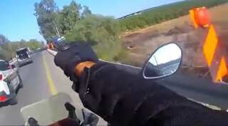 Watch: Israeli cops in hot pursuit chase against Hamas terrorists near Gaza border