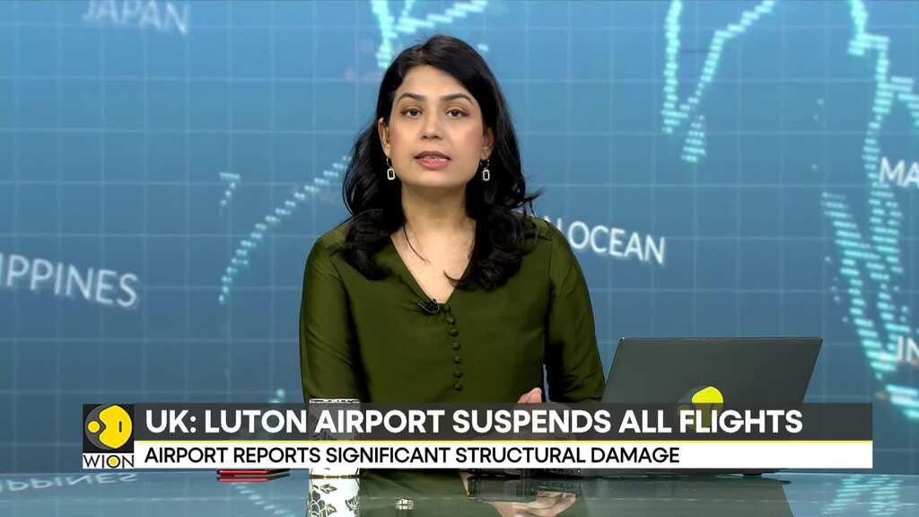 UK: Luton airport suspends all flights due to massive fire in parking lot
