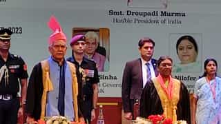 Indian President visits Jammu and Kashmir, attends convocation ceremony