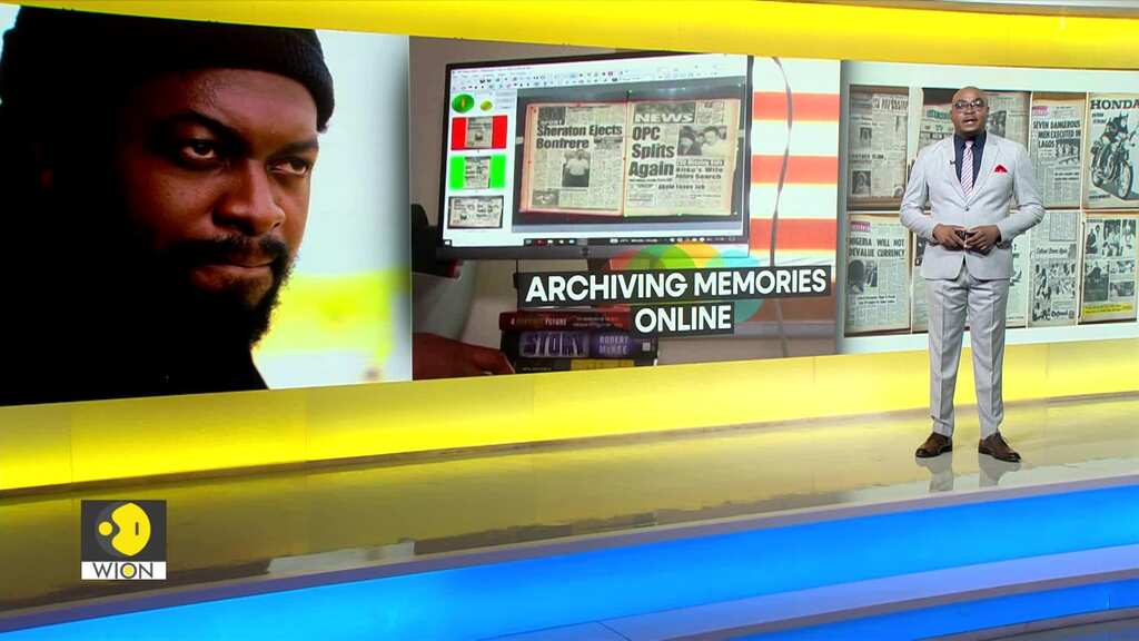 Nigerian digitises old newspapers