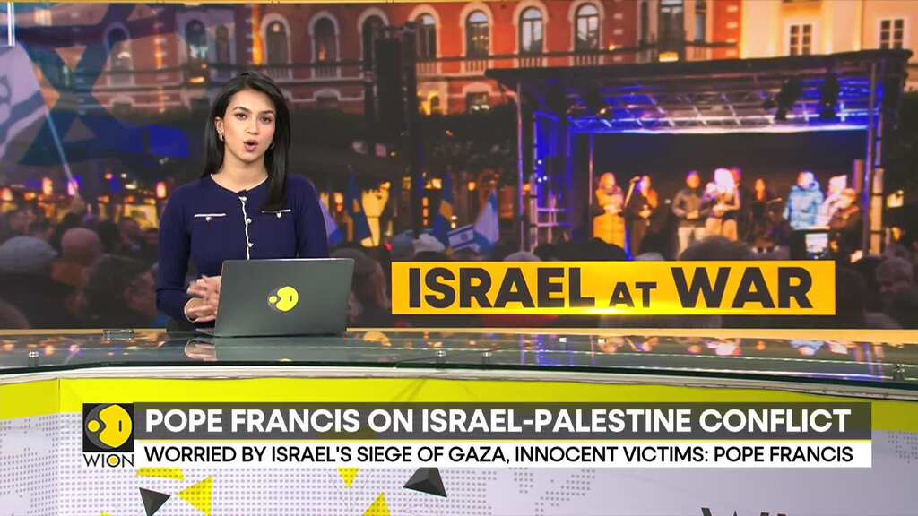 Israel-Palestine war: Pope Francis' strong comments on raging Israel-Hamas war