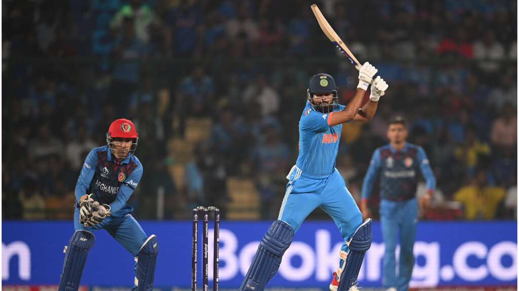 ODI World Cup 2023, IND vs AFG: From Naveen-Kohli hug to Iyer's 101-metre six - Top moments from the game