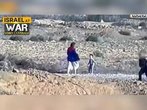 Watch | Hamas shares video showing release of female captive, two children