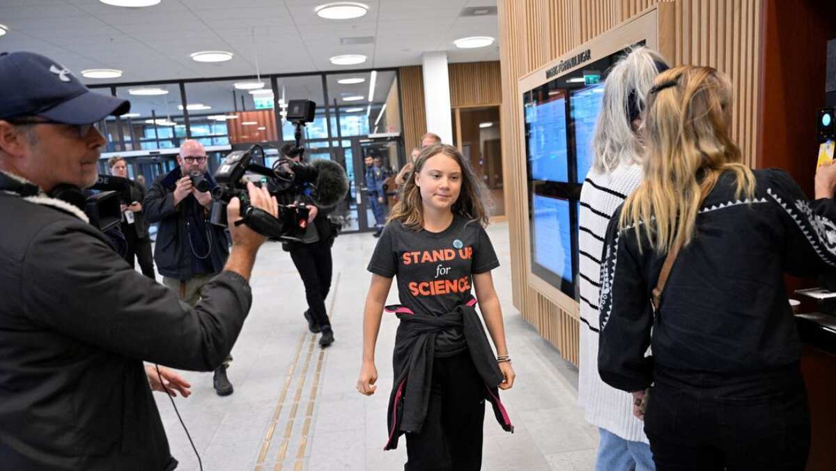 Swedish court fines Greta Thunberg again for disobeying police orders Swedish court fines Greta Thunberg again for disobeying police orders