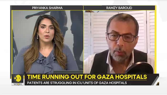Israel-Palestine war: Palestinian journalist walks off when questioned on Hamas