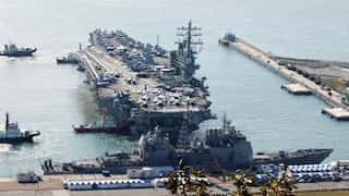 North Korea slams US aircraft carrier visit to South Korean port, calls it 'undisguised provocation'