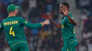 ODI World Cup 2023: UNPLAYABLE! Kagiso Rabada cleans up Josh Inglis with a PEACH in SA vs Australia - WATCH