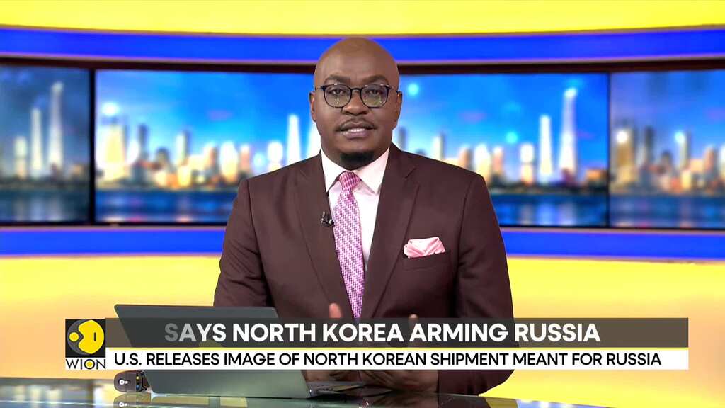 North Korea shipped arms to Russia for use in Ukraine, US says