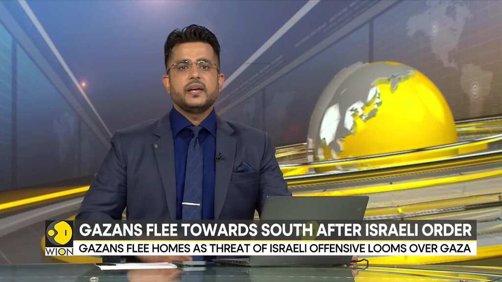 Israel-Palestine war: Gazans flee towards South after Israeli order