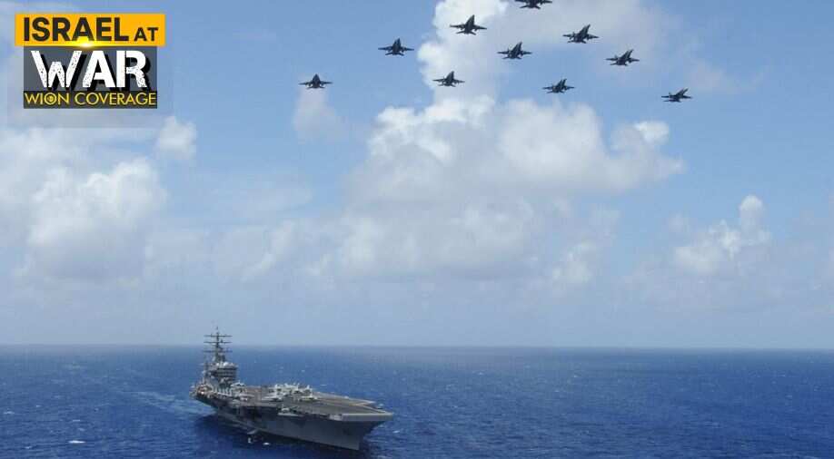 US deploys aircraft carrier USS Eisenhower to deter ‘hostile’ nations, prevent Israel-Hamas war from expanding US deploys aircraft carrier USS Eisenhower to deter ‘hostile’ nations, prevent Israel-Hamas war from expanding