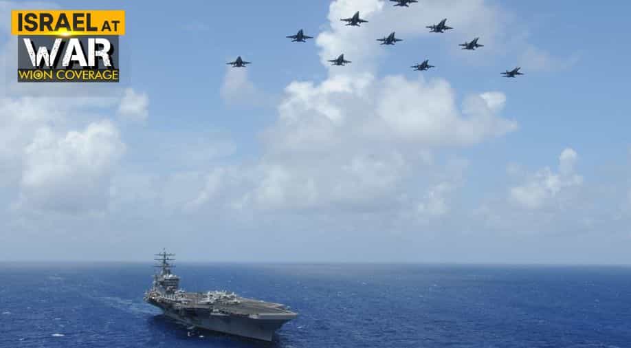 US deploys aircraft carrier USS Eisenhower to deter ‘hostile’ nations, prevent Israel-Hamas war from expanding