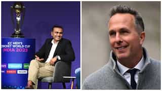 'Just one in 8 attempts': Sehwag gives EPIC reply to Vaughan's 'England in World Cup semis' remark