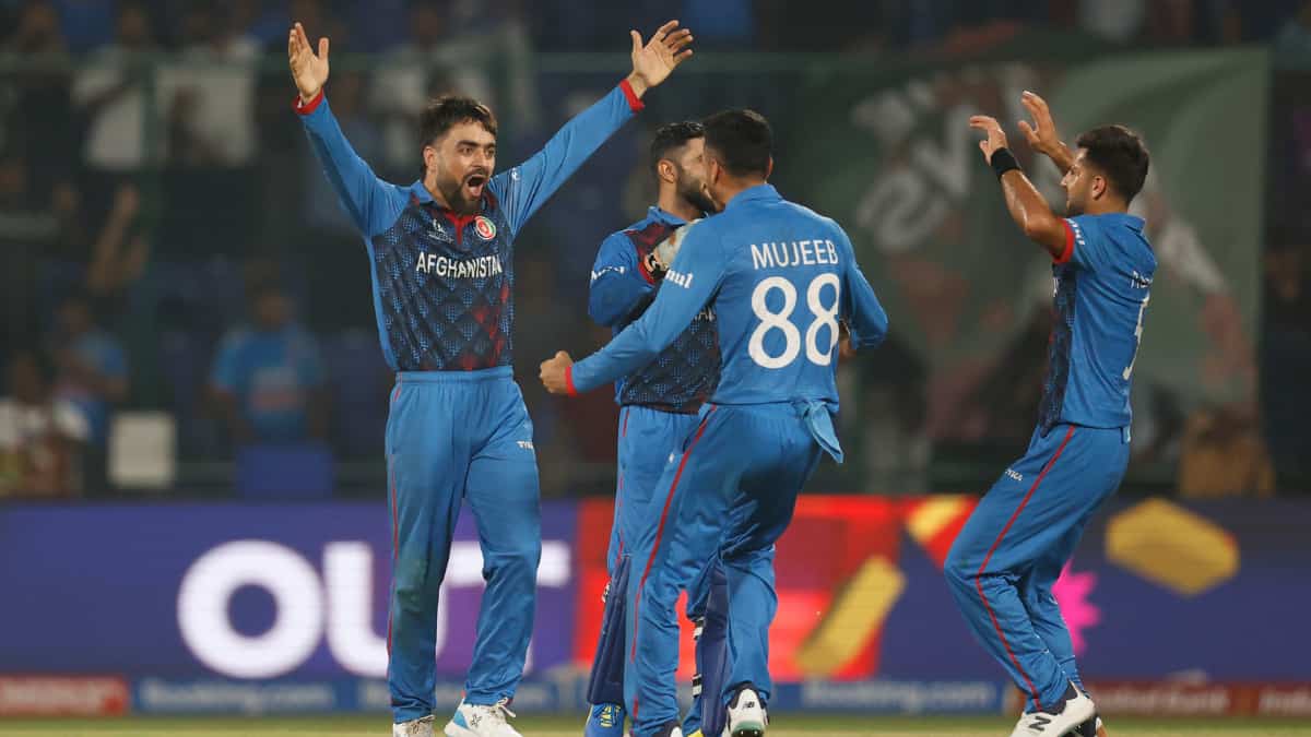 ODI World Cup 2023: Emotional Afghanistan bowlers Rashid and Mujeeb dedicate win to quake victims back home