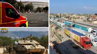 Top 10 world news: Gaza aid stuck at border with Egypt, Israel prepares for two-front war? and more