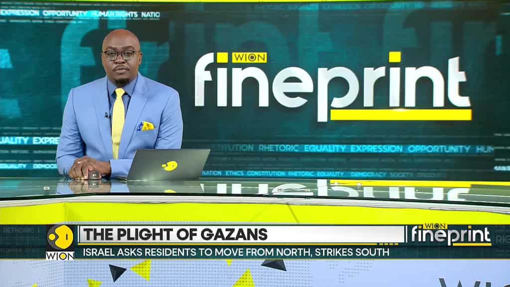 Israel-Palestine war: Israel bombs key areas in Gaza; where will Gazans go? | WION Fineprint