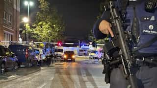 Brussels shooting: Suspected attacker shot dead by police after chase