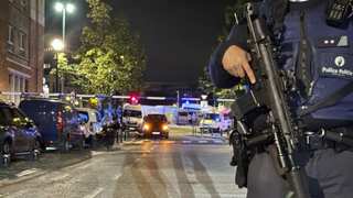 Brussels shooting: Suspected attacker shot dead by police after chase