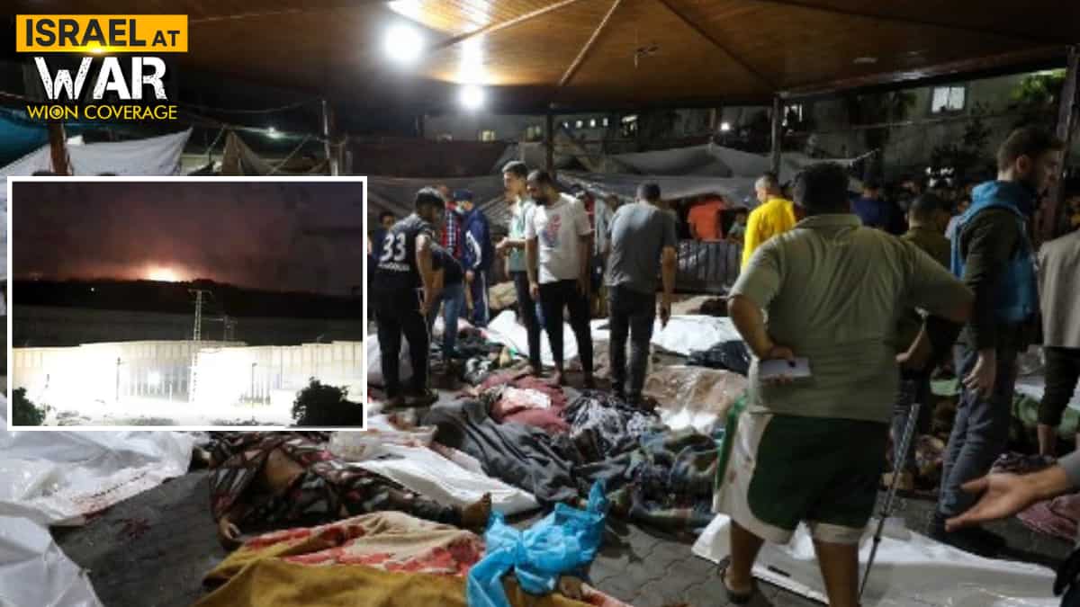 Video: Israeli airstrike or 'misfired' Islamic Jihad rocket? What killed at least 500 at Gaza hospital? Video: Israeli airstrike or 'misfired' Islamic Jihad rocket? What killed at least 500 at Gaza hospital?