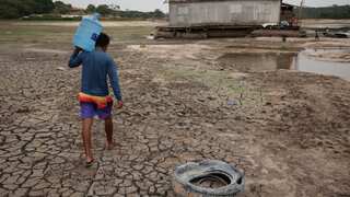 Amazon river falls to lowest level in over a century amid Brazil drought crisis