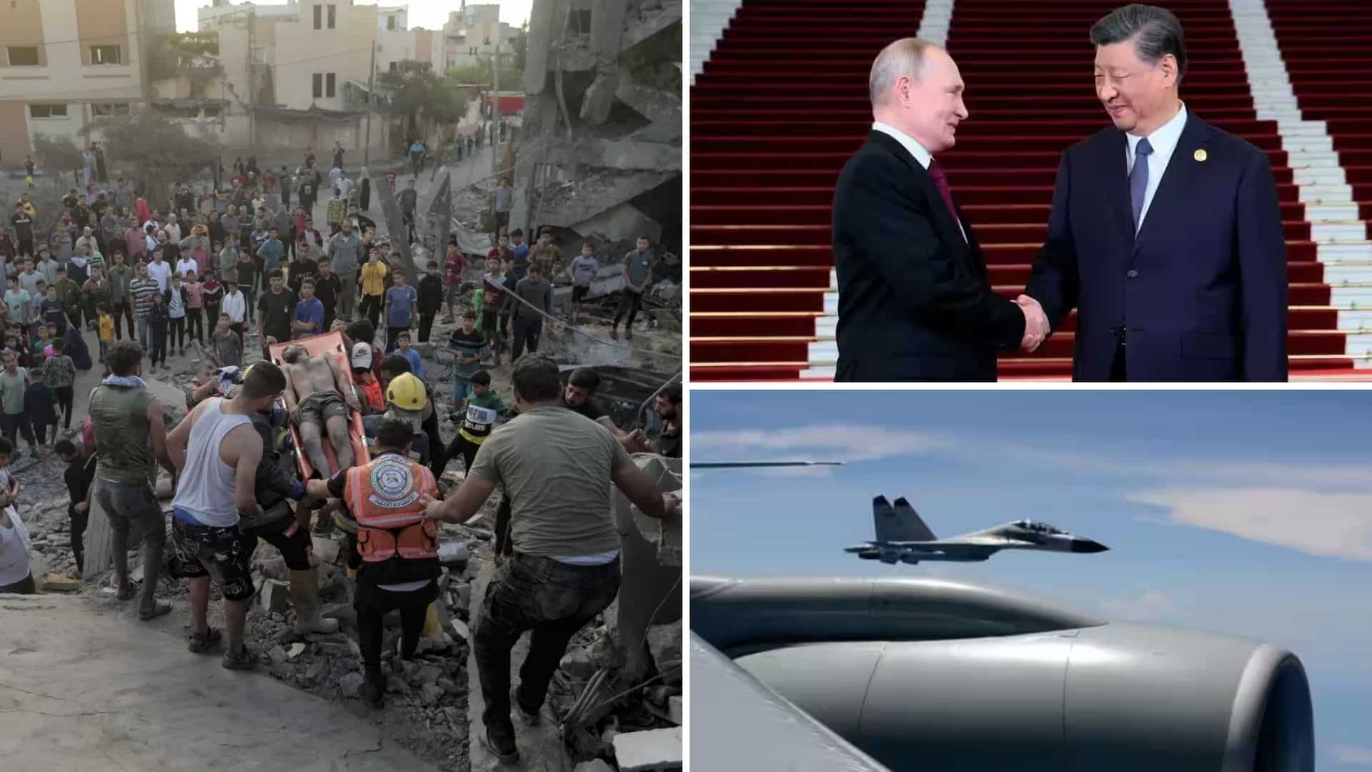 Morning news brief: Gaza hospital blast kills over 500, Putin praises Xi in Beijing summit, and more Morning news brief: Gaza hospital blast kills over 500, Putin praises Xi in Beijing summit, and more
