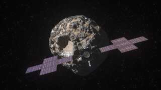 Psyche asteroid mission to blaze an unusual blue trail across the solar system