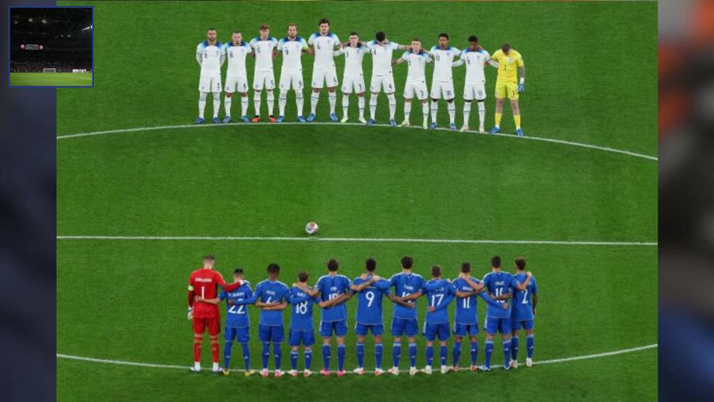 Euro 2024 qualifiers: Boos and 'free Palestine' chants ring around Wembley during England vs Italy match