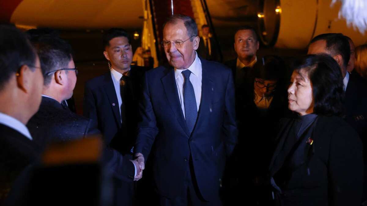 Russia says it 'highly values' North Korea's support against Ukraine as Lavrov arrives in Pyongyang Russia says it 'highly values' North Korea's support against Ukraine as Lavrov arrives in Pyongyang
