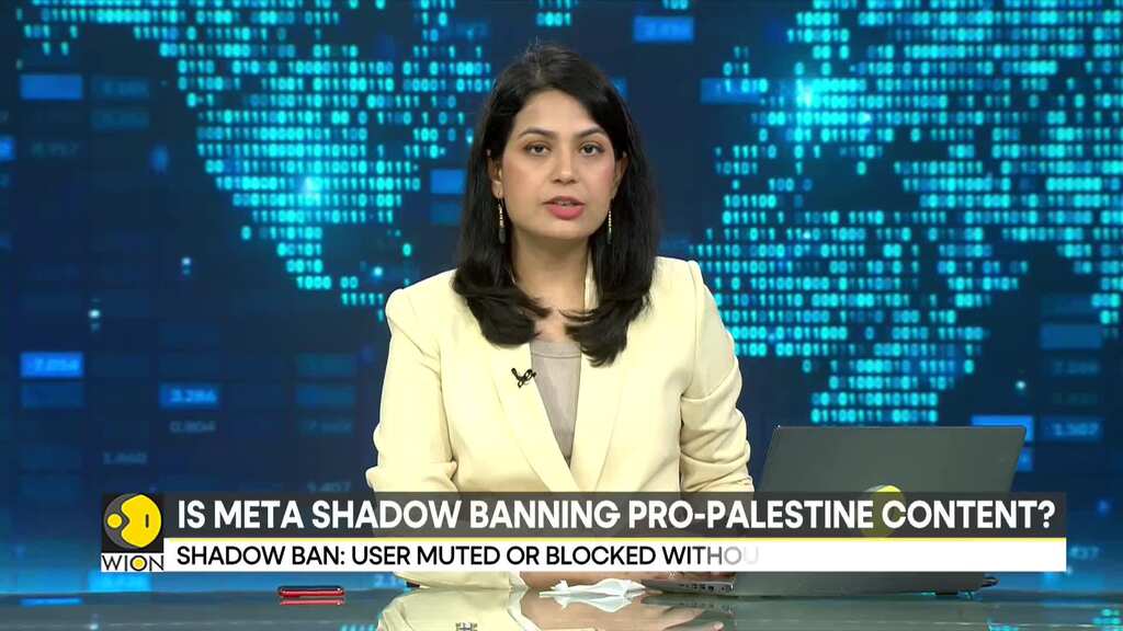 Israel-Palestine war: Meta, Instagram, TikTok 'shadow ban' pro-Palestine users: Reports| WION