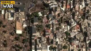 Satellite images show Gaza's Al-Ahli hospital before and after rocket strike