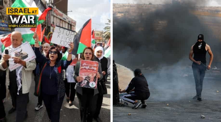 Israel-Hamas war: At least 7 Palestinians killed across West Bank; 10 Israeli officers injured amid clashes Israel-Hamas war: At least 7 Palestinians killed across West Bank; 10 Israeli officers injured amid clashes
