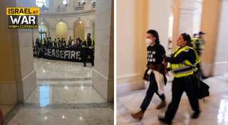 Watch | Israel-Hamas war: Protesters storm US Capitol demanding ceasefire in Gaza; around 300 arrested