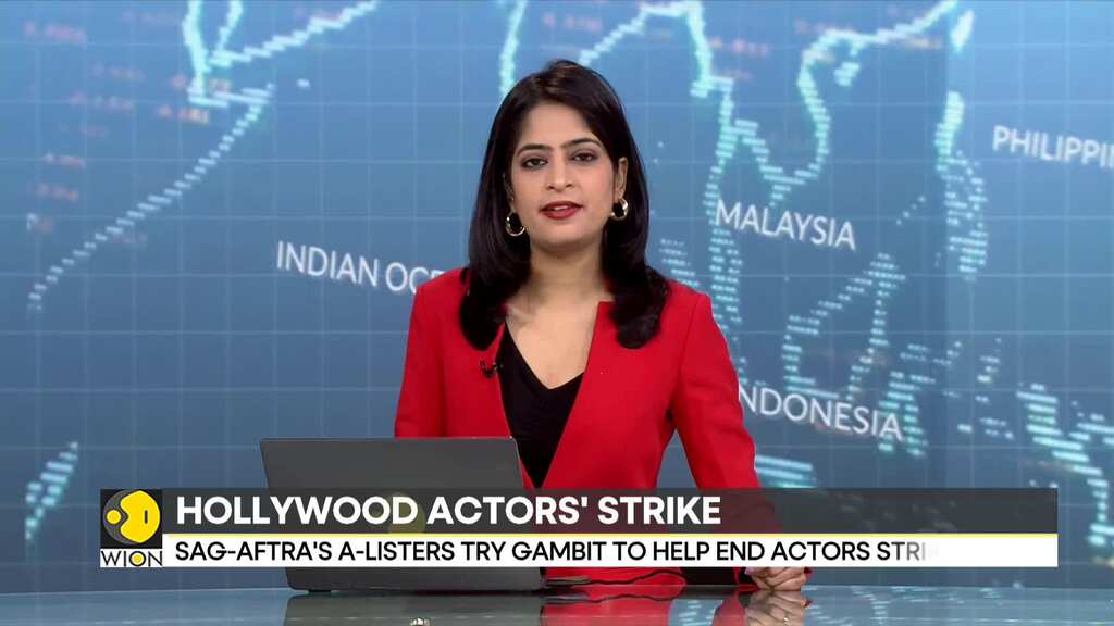 Actors' strike against hollywood studios nears 100 days
