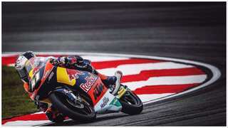 Motor Racing: Brad Binder takes charge as wild weather disrupts Australia Grand Prix