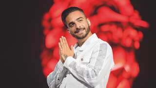 Maluma reveals during his Washington DC concert that he's going to be a father