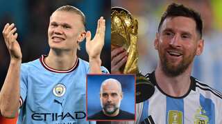 Pep Guardiola reveals who he'd like to win Ballon d'Or out of Lionel Messi and Erling Haaland