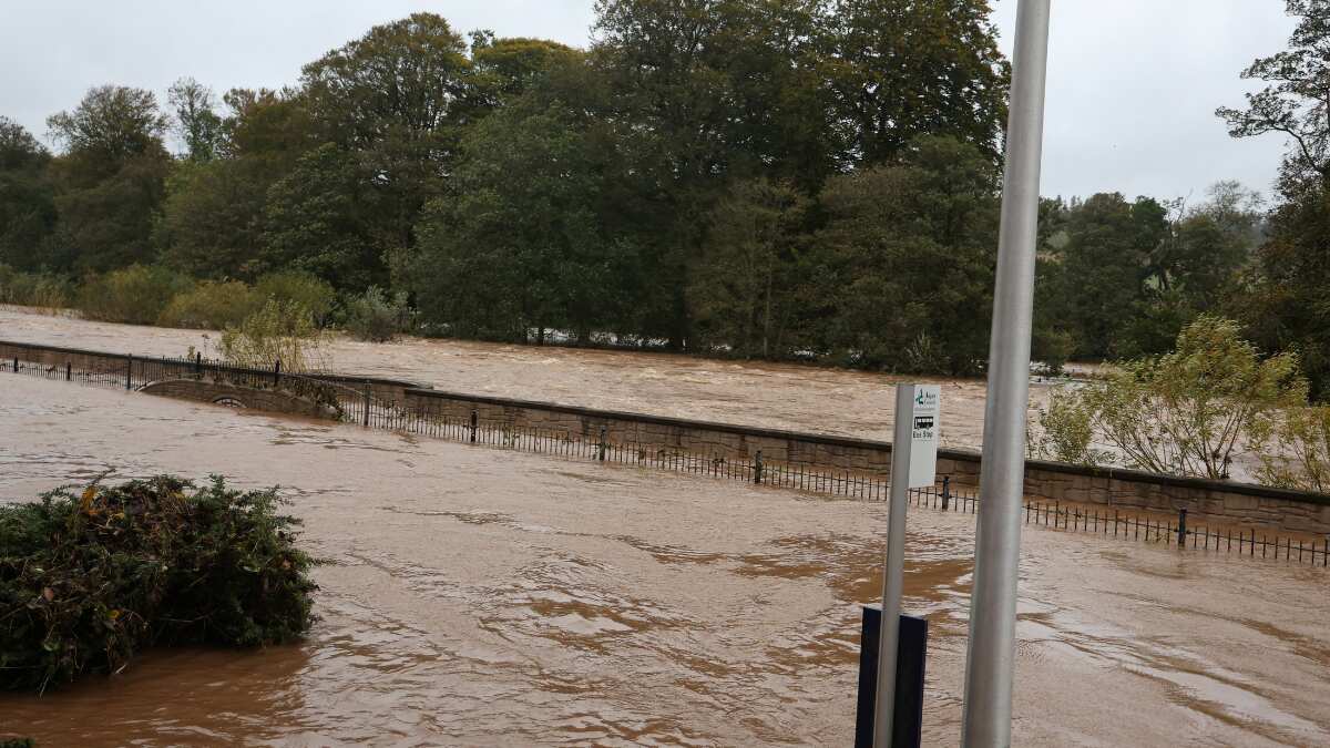 Floods in Brechin