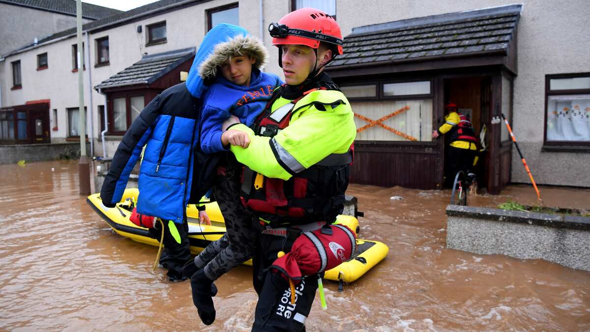 More than 400 houses evacuated in Angus