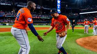 MLB: Jose Altuve's homer ensures dramatic win for Astros over Rangers in playoffs after benches clear