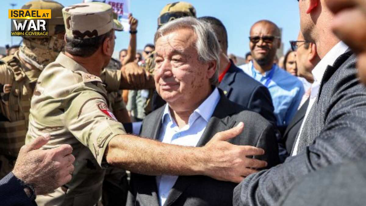 UN chief Antonio Guterres urges ceasefire to end Gaza's 'godawful nightmare' UN chief Antonio Guterres urges ceasefire to end Gaza's 'godawful nightmare'
