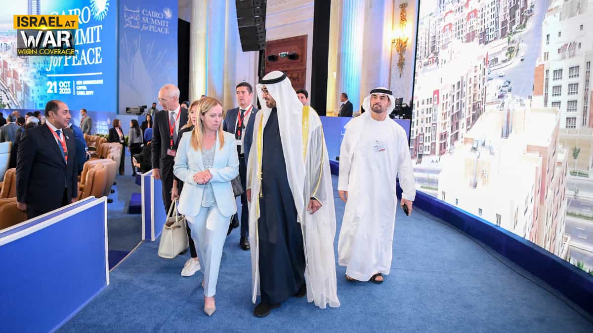 Italian PM Giorgia Meloni urges international community to avoid escalation of Israel-Hamas war