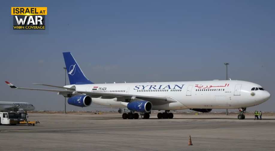 Two killed in Israeli air strikes at Syria's Damascus airport, causes flights' diversion Two killed in Israeli air strikes at Syria's Damascus airport, causes flights' diversion