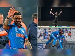 World Cup 2023: IN PICS - Five top moments from India's emphatic win against New Zealand
