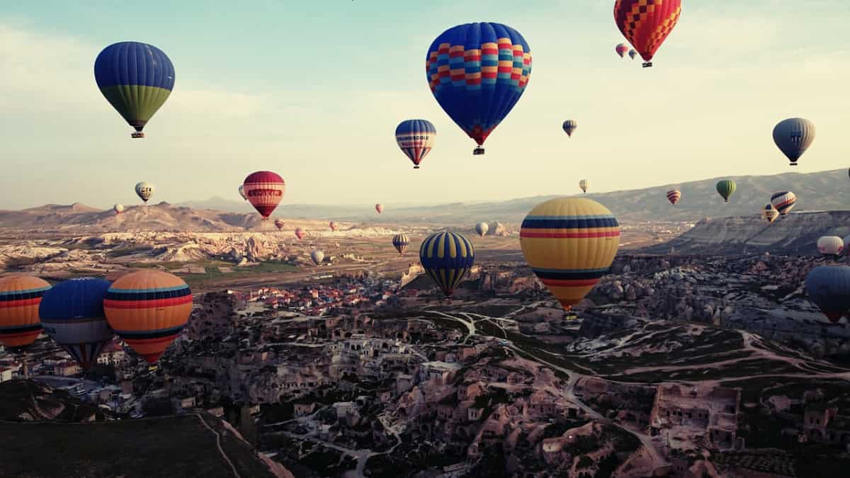 You can now Uber a hot air balloon ride in this country! Here's how to book one