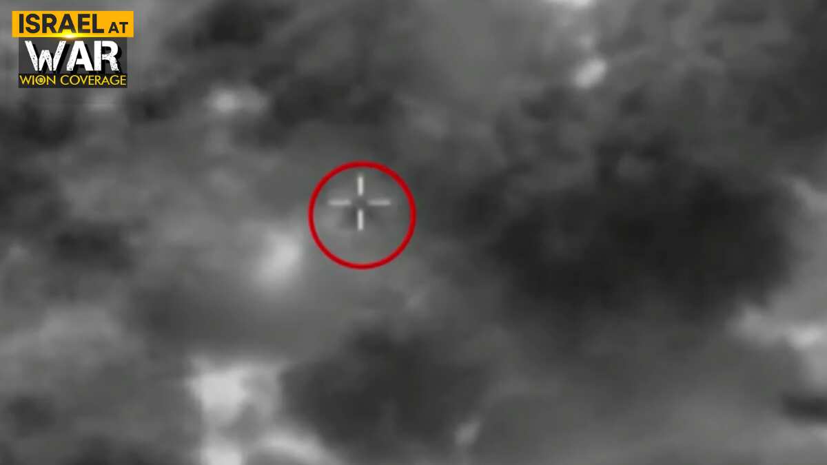 Israel strikes two Hezbollah cells: Video shows aerial footage of blasts in border areas of Israel and Lebanon