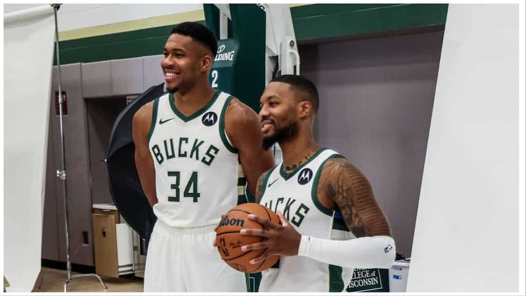 Damian Lillard, Giannis Antetokounmpo join forces to make Bucks serious threat for NBA title