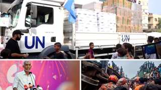 Top 10 world news: UN distributes aid in Gaza, 17 killed in Bangladesh train collision, & more