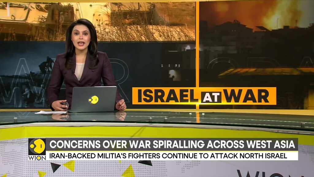 Israel-Palestine war: Iran-backed militia's fighters continue to attack North Israel