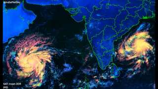 Cyclone Hamoon intensifies into severe cyclonic storm over NW Bay of Bengal; wind speeds of 18km/hour
